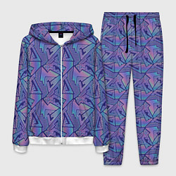 Костюм мужской Neon pattern, цвет: 3D-белый