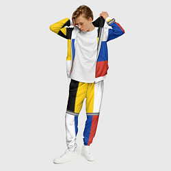 Костюм мужской Россия - патриот, цвет: 3D-белый — фото 2