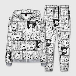 Мужской костюм Ahegao pattern