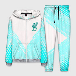 Костюм мужской Liverpool logo texture fc, цвет: 3D-меланж