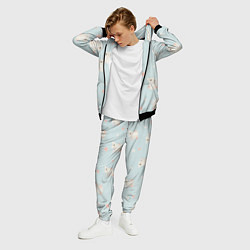 Костюм мужской Коалы и цветы, цвет: 3D-черный — фото 2