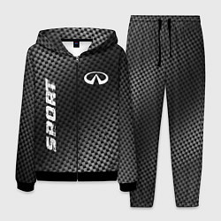 Костюм мужской Infiniti sport carbon, цвет: 3D-черный