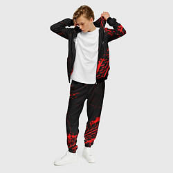 Костюм мужской FAW red sport tires, цвет: 3D-черный — фото 2