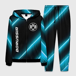 Костюм мужской Borussia неоновые лампы, цвет: 3D-черный