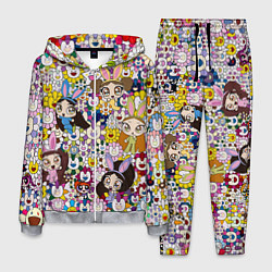 Мужской костюм Right now NewJeans and Takashi Murakami