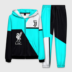 Мужской костюм Juventus x Liverpool geometry