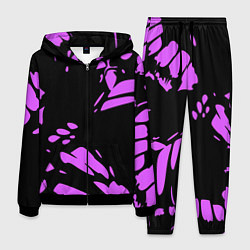 Мужской костюм Фиолетовая абстракция