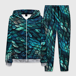 Мужской костюм Перламутровая змеиная кожа