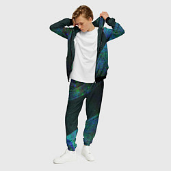 Костюм мужской Green Day glitch blue, цвет: 3D-черный — фото 2
