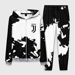 Мужской костюм Juventus smoke black fire