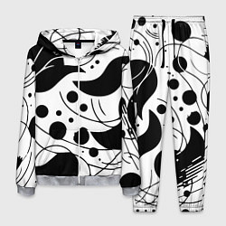 Костюм мужской Fashion abstraction - ai art fantasy, цвет: 3D-меланж