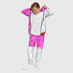 Костюм мужской Game over pink abstraction, цвет: 3D-красный — фото 2