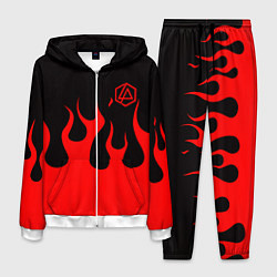 Мужской костюм Linkin park logo fire