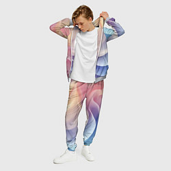 Костюм мужской Текстура с градиентом волны, цвет: 3D-меланж — фото 2