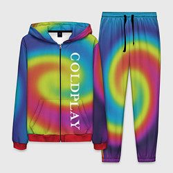 Костюм мужской Coldplay moon music album, цвет: 3D-красный