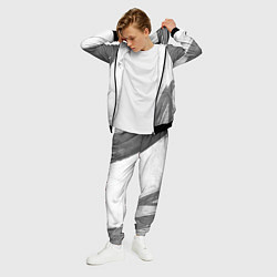 Костюм мужской Nightwish - white gradient вертикально, цвет: 3D-черный — фото 2