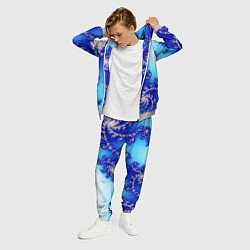 Костюм мужской Психоделика холодный узоры, цвет: 3D-меланж — фото 2