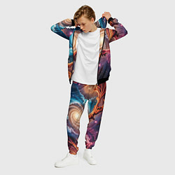 Костюм мужской Энергия космоса, цвет: 3D-черный — фото 2