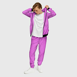 Костюм мужской Текстура розовой кожи, цвет: 3D-черный — фото 2