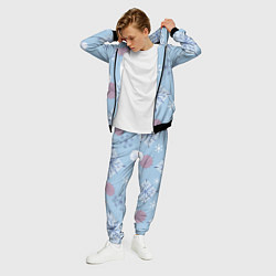 Костюм мужской Снежинки Эльзы, цвет: 3D-черный — фото 2