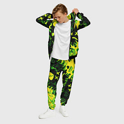 Костюм мужской Lil Peep кислотные автографы, цвет: 3D-черный — фото 2