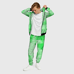 Костюм мужской Зелёные кирпичики, цвет: 3D-черный — фото 2