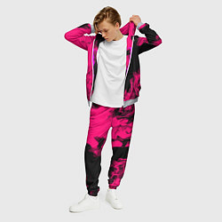 Костюм мужской Monster energy fire pink, цвет: 3D-меланж — фото 2