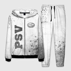 Мужской костюм PSV - white gradient вертикально