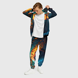 Костюм мужской Взрыв планеты, цвет: 3D-черный — фото 2