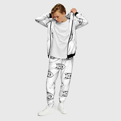 Костюм мужской Голова собаки, цвет: 3D-черный — фото 2