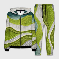 Мужской костюм Лаймовые волны