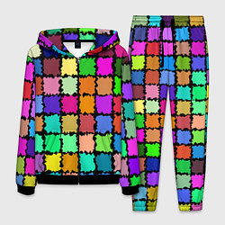 Костюм мужской Лоскутки, цвет: 3D-черный