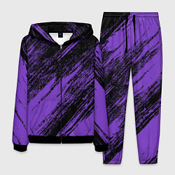 Костюм мужской The color is purple and black, цвет: 3D-черный