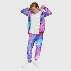 Костюм мужской Розовые блестки, цвет: 3D-красный — фото 2