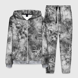 Мужской костюм Серый тай дай - абстракция