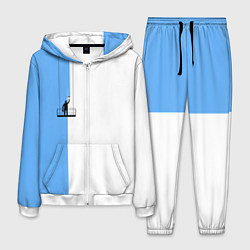 Мужской костюм Моляр красит стену