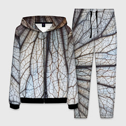 Костюм мужской Прожилки растения, цвет: 3D-черный