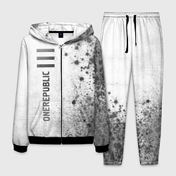 Мужской костюм OneRepublic - white gradient по-вертикали