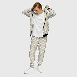 Костюм мужской Геометричный узор в японском стиле, цвет: 3D-черный — фото 2