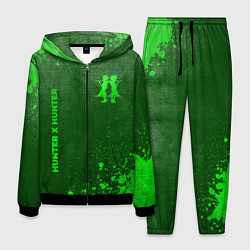 Костюм мужской Hunter x Hunter - green gradient вертикально, цвет: 3D-черный