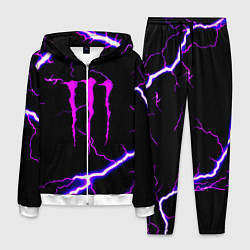 Костюм мужской Monster energy neon storm, цвет: 3D-белый