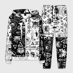 Костюм мужской Monster energy логотипы игр, цвет: 3D-белый