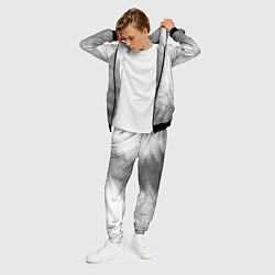 Костюм мужской Suzuki - grey gradient по-вертикали, цвет: 3D-черный — фото 2