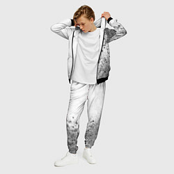 Костюм мужской Mass Effect - white gradient по-вертикали, цвет: 3D-черный — фото 2