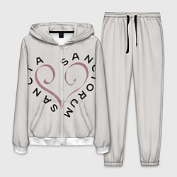 Костюм мужской Sancta sanctorum, цвет: 3D-белый