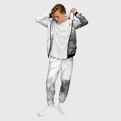 Костюм мужской Stray - white gradient по-вертикали, цвет: 3D-черный — фото 2