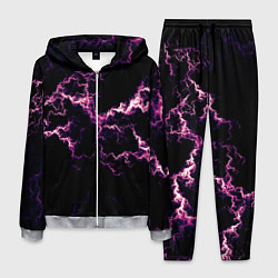 Костюм мужской Lightning pink glow, цвет: 3D-меланж