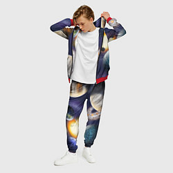 Костюм мужской Парад планет, цвет: 3D-красный — фото 2