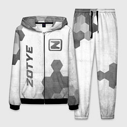 Мужской костюм Zotye - white gradient вертикально