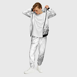 Костюм мужской Ramones - white gradient вертикально, цвет: 3D-черный — фото 2